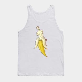 Banana in the shape of venus de milo Tank Top